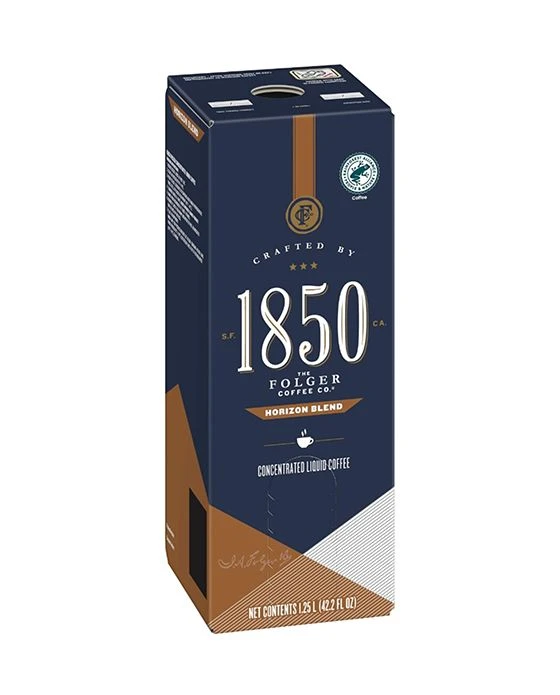 Folgers 1.25 Liter 1850 Horizon Blend (Replaces Dark Roast) (Four Boxes) 2 Folgers 1.25 Liter 1850 Horizon Blend (Replaces Dark Roast) (Four Boxes) - Image 2
