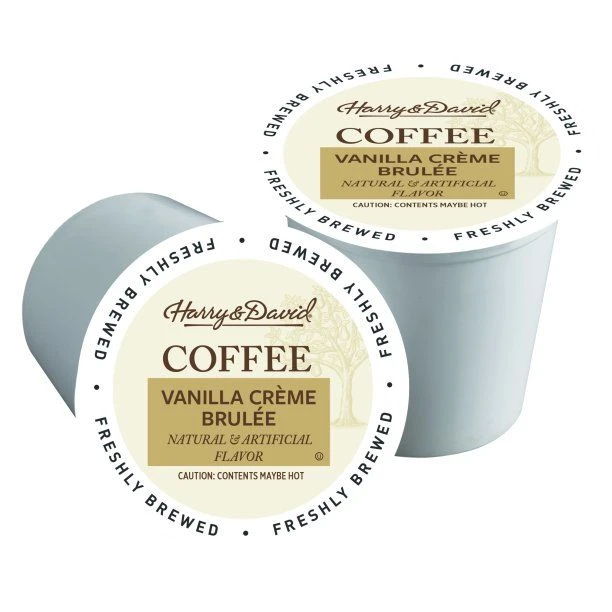 Harry & David Vanilla Creme Brulee Single Serve Coffee, 2/18 Count 1 Harry & David Vanilla Creme Brulee Single Serve Coffee, 2/18 Count