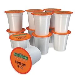 Market & Main Pumpkin Spice Compatible With Keurig K-cup Brewers, 6 Boxes (72 Cups) -Beverage Shop 81suvcqzihl. sx679