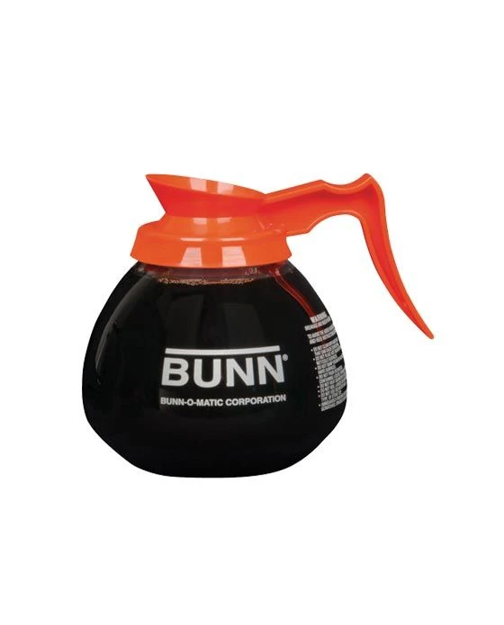 BUNN® BUNN 64oz Orng Hndl Glass Decanter (1pk) 1 BUNN® BUNN 64oz Orng Hndl Glass Decanter (1pk)