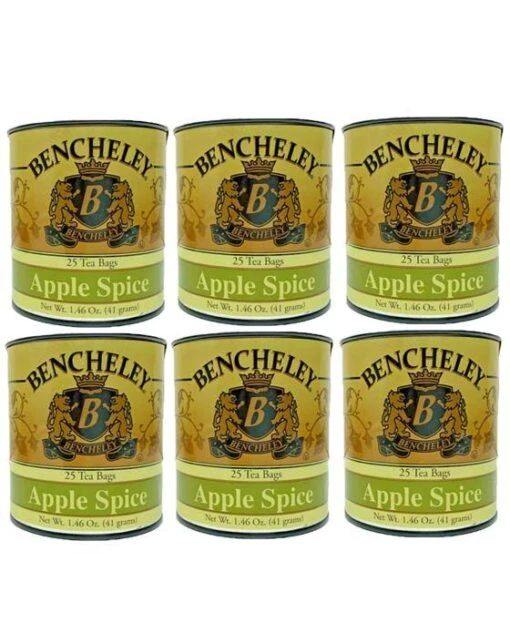 Bencheley Tea Bags, 6/25 Ct Apple Spice Tea