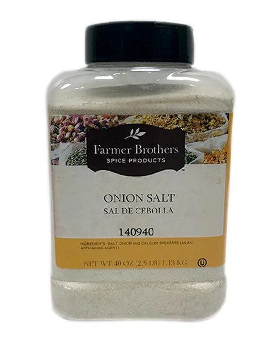 Farmer Brothers Onion Salt (1 Bottle/2.5 Lb) 1 Farmer Brothers Onion Salt (1 Bottle/2.5 Lb)