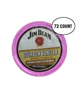 Beverage Shop 13 Jim Beam Bourbon Vanilla K-cup Single Serve Coffee, 72 Count