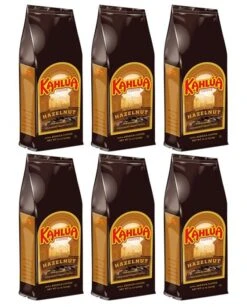 Kahlua Hazelnut Gourmet Ground Coffee (6 Bags/12 Oz)