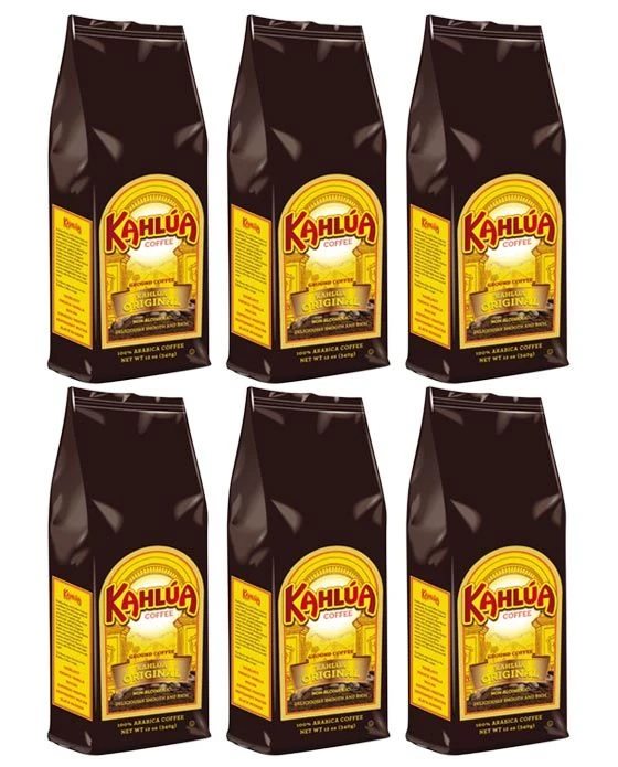 Kahlua Original Gourmet Ground Coffee (6 Bags/12 Oz) 1 Kahlua Original Gourmet Ground Coffee (6 Bags/12 Oz)