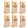 Ancient Roots Hazelnut Medium Roast Flavored Mushroom Ground Coffee 6/12 Oz Bags