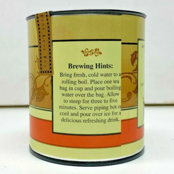 Bencheley Tea Bags, 6/25 Ct Orange & Spice Tea 3 Bencheley Tea Bags, 6/25 Ct Orange & Spice Tea - Image 3