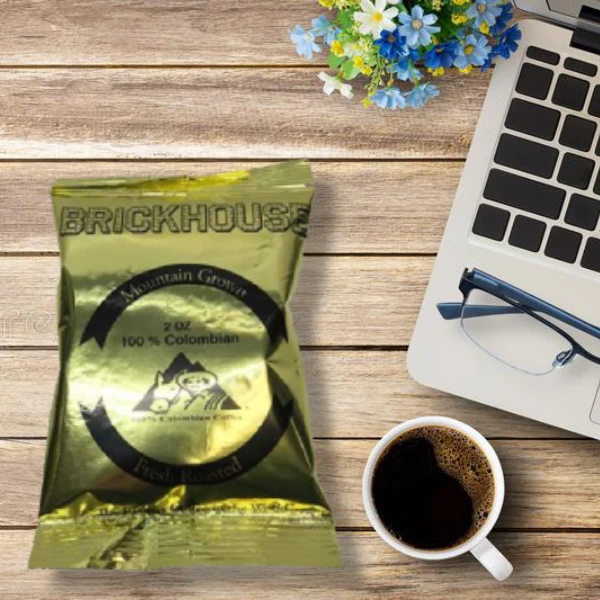 Brickhouse 100% Colombian Ground Coffee, 80/2 Oz Bags 2 Brickhouse 100% Colombian Ground Coffee, 80/2 Oz Bags - Image 2