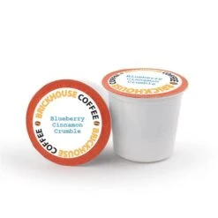 Brickhouse Single Serve Coffee, Blueberry Cinnamon Crumble, 72 Count -Beverage Shop brickhouse blueberry cinnamon crumble single serve cups 12 cntt
