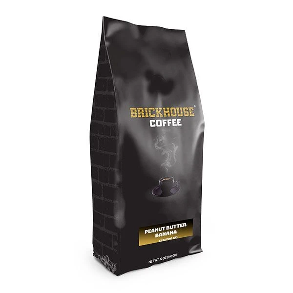 Brickhouse Ground Coffee, Peanut Butter Banana, 4/12 Oz Bags 2 Brickhouse Ground Coffee, Peanut Butter Banana, 4/12 Oz Bags - Image 2