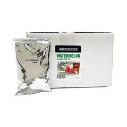 Brickhouse Watermelon Flavored Iced Tea, 24/3 Oz Packets, Loose Leaf With Filters -Beverage Shop brickhouse watermelon flavored iced tea 24 3 oz packets