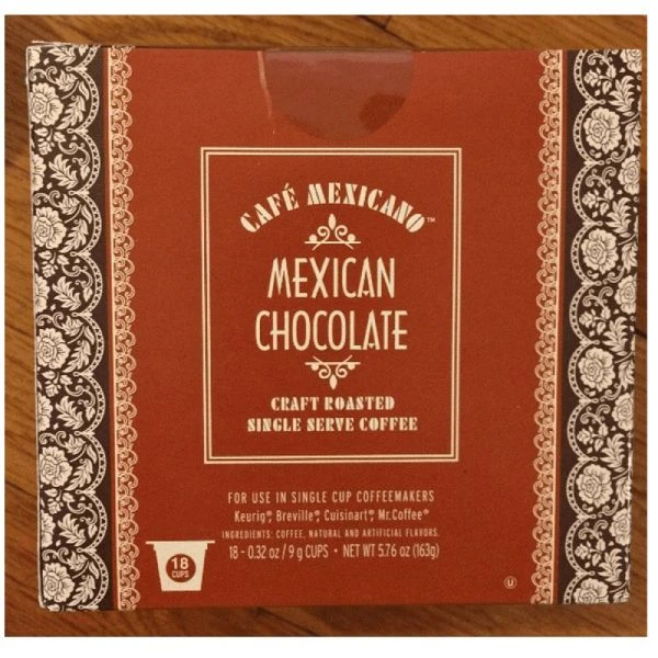 Cafe Mexicano Mexican Chocolate Single Serve Coffee 18 Pods 2 Cafe Mexicano Mexican Chocolate Single Serve Coffee 18 Pods - Image 2