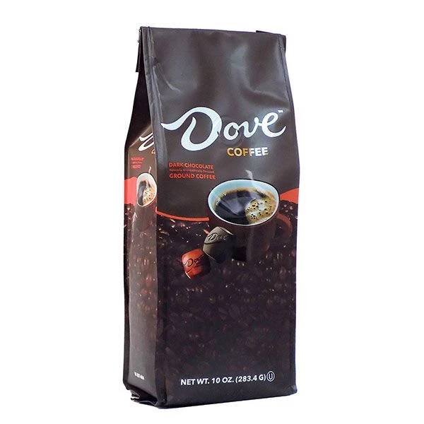 Dove Dark Chocolate, Naturally And Artificially Flavored Ground Coffee, 4/10 Oz Bags 2 Dove Dark Chocolate, Naturally And Artificially Flavored Ground Coffee, 4/10 Oz Bags - Image 2