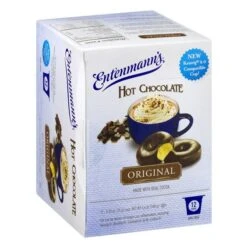 Entenmann's Single Serve Coffee, Hot Chocolate Original, 6/12 Count -Beverage Shop entenmann s hot chocolate 12 count 2 1