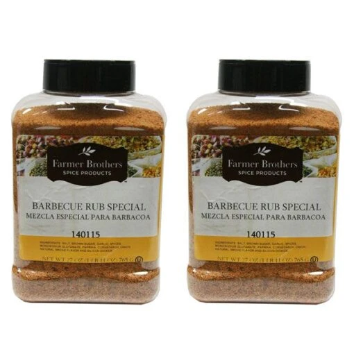 Farmer Brothers Barbecue Rub Special (2 Bottle/1 Lb 11 Oz )