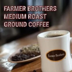 Farmer Brothers Medium Roast Ground Coffee (6 Bags/5 Lbs) -Beverage Shop fbmediumroadstcoffee 1 2