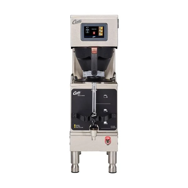 Curtis G4GEMS63A1000 Gemini Stainless Steel Satellite Coffee Brewer - 120/220V 1 Curtis G4GEMS63A1000 Gemini Stainless Steel Satellite Coffee Brewer - 120/220V