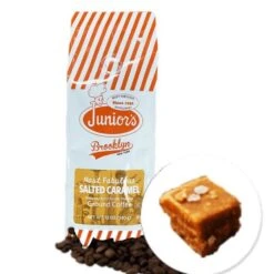 Junior's Most Fabulous Salted Caramel Ground Coffee, 2/12 Oz Bag -Beverage Shop juniorssaltedcaramelmain 1