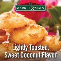 Market & Main Coconut Macaroon Single Serve Coffee Cups, 6 Boxes (72 Cups) -Beverage Shop market main onecup coconut macaroon compatible with keurig k cup brewers 12 count3 1