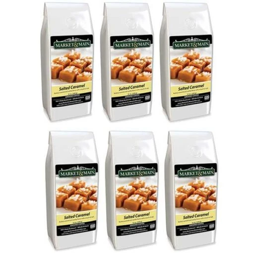 Market & Main® Salted Caramel Flavored Coffee (6 Bags/12 Oz)