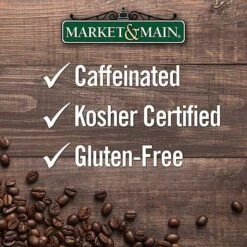 Market & Main® Salted Caramel Flavored Coffee (6 Bags/12 Oz) -Beverage Shop market n main jamaican me crazy flavored coffee single bag2 2 1