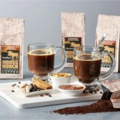 Harry & David Maple Vanilla Moose Munch Gourmet Coffee 4 Bags -Beverage Shop mm3 2