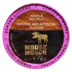 Moose Munch Single Serve Coffee By Harry & David, Maple Walnut, 4/18 Count 5 Moose Munch Single Serve Coffee By Harry & David, Maple Walnut, 4/18 Count -Beverage Shop moosemunchmaplewalnut 1