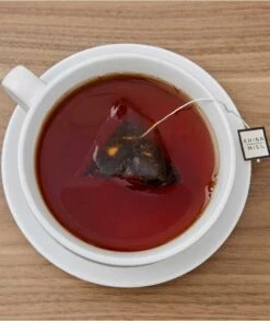 China Mist - Cranberry Blood Orange Organic Black Full Leaf Tea Sachet, 15 Count -Beverage Shop sachet cranberrybloodorange