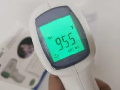 Digital Lcd Infrared Thermometer Non-contact Forehead Baby Adult Temperature USA 12 Pack -Beverage Shop thermometer 3