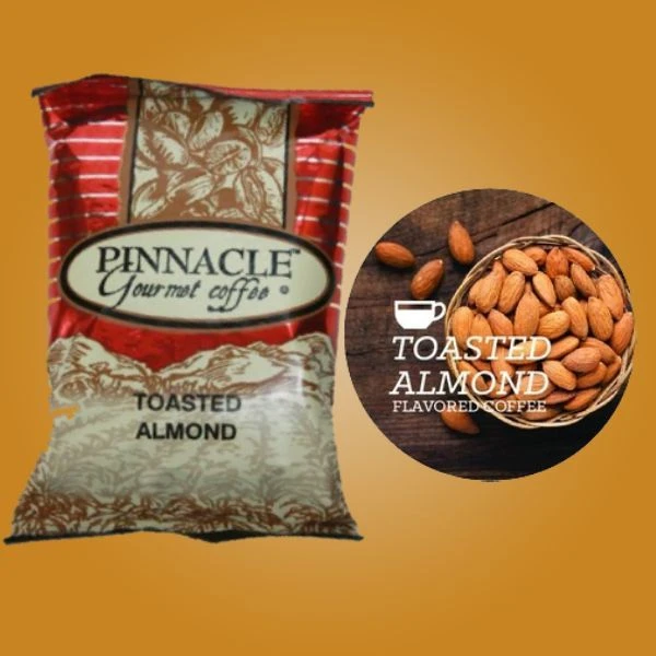 Pinnacle Toasted Almond Ground Coffee (24-2.25 Oz Bags) 2 Pinnacle Toasted Almond Ground Coffee (24-2.25 Oz Bags) - Image 2