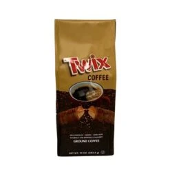 Twix Milk Chocolate, Caramel And Cookie Bars, Naturally And Artificially Flavored Ground Coffee, 6/10 Oz Bag -Beverage Shop twix2 3